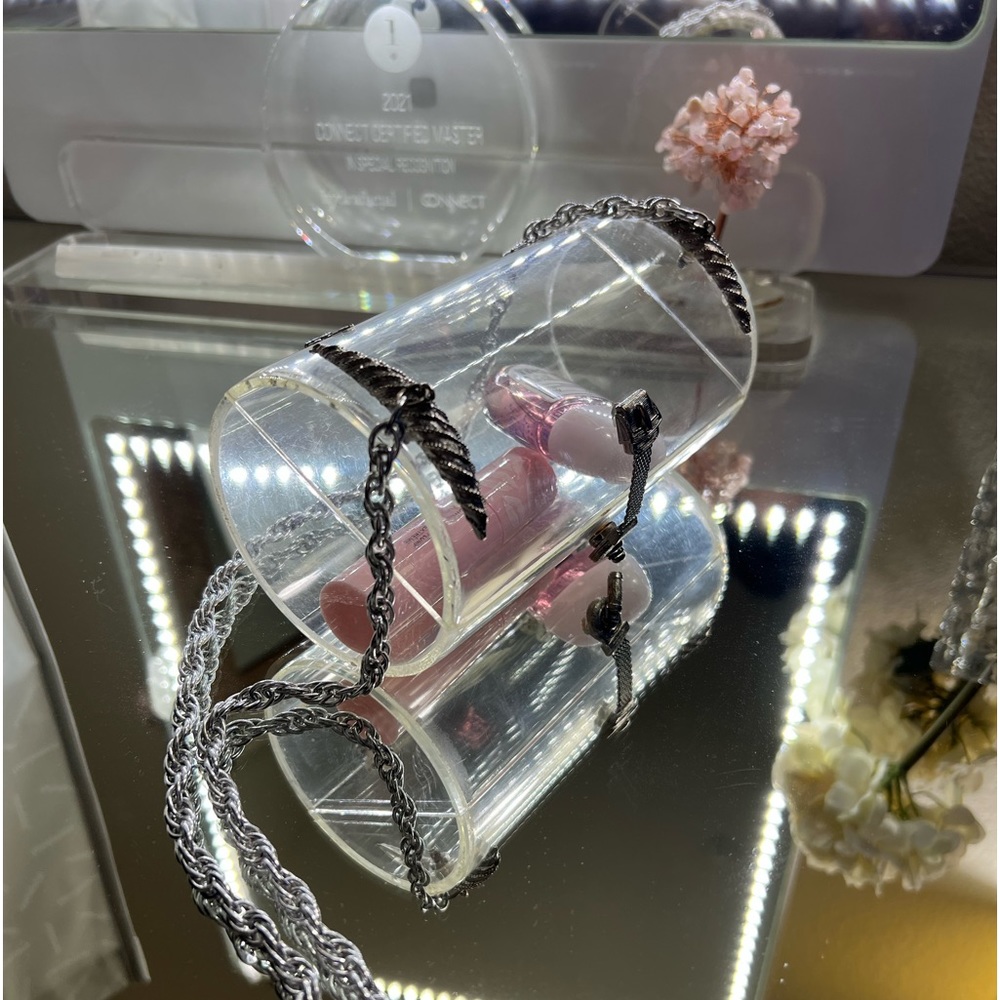Vintage acrylic purse